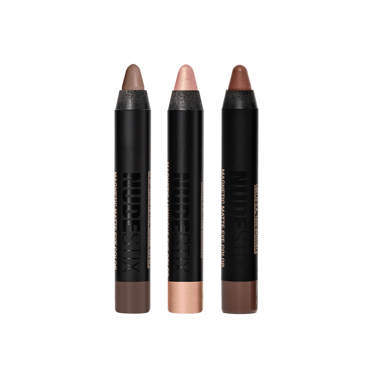 NUDE MATTE EYES 3PC MINI KIT (SET DE BÁLSAMOS MULTI-USOS)